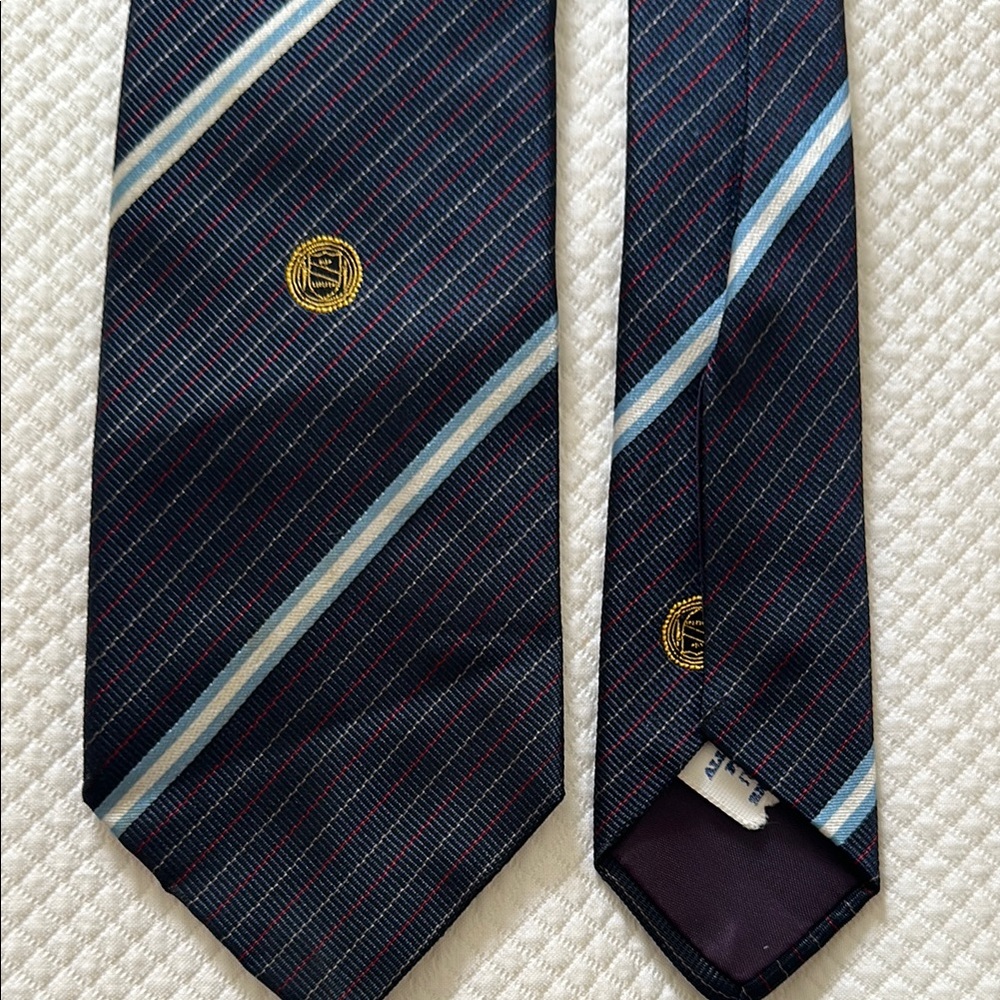 UNC-CH Blue Striped Tie